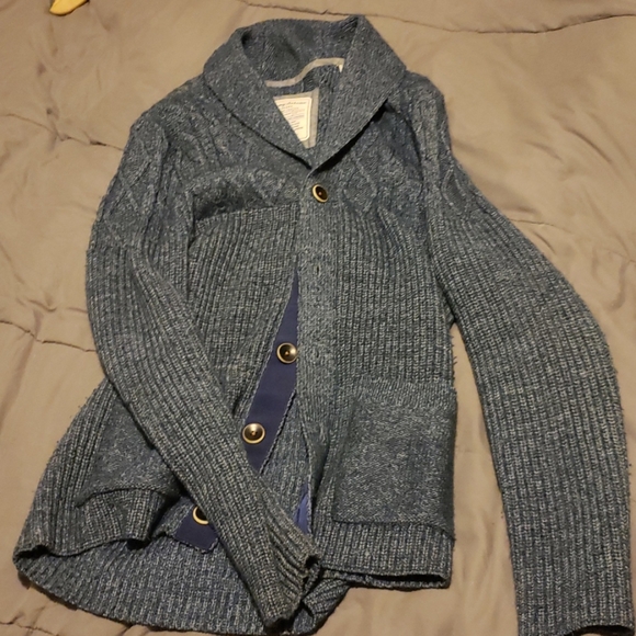 Tommy Bahama thick wool blend cardigan - Picture 3 of 3